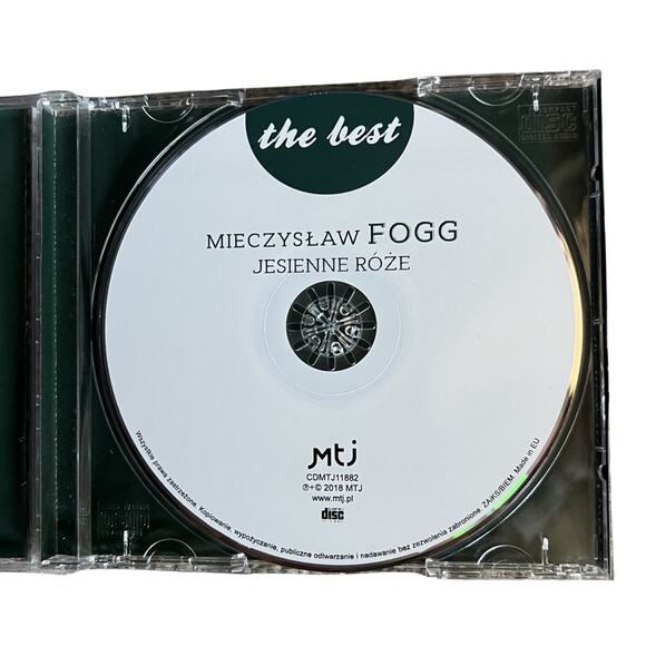 Mieczyslaw Fogg Jesienne Roze The Best 2018 Poland Polish Folk Album CD VG+ - Picture 4 of 6